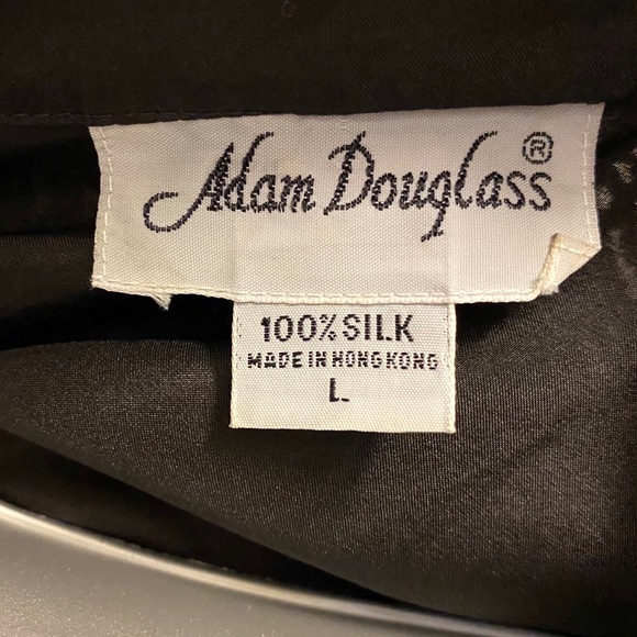 Vintage Black Oversized Button Down Shirt Size Large - Picture 5 of 5